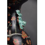 Famille noire vase, China, 19th/20th century.