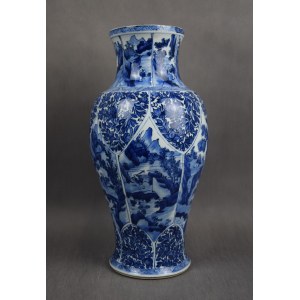 Wazon w stylu Kangxi, Chiny, XIX w.