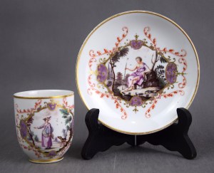 Cup, Ginori, Doccia, Italy, 2nd half of the 18th century.