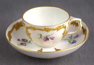 Cup, KPM Berlin, 19th century.