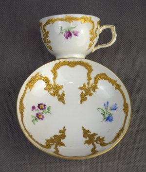 Cup, KPM Berlin, 19th century.