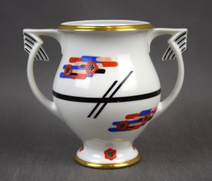 Art Deco vase, Ćmielów, 1930s.