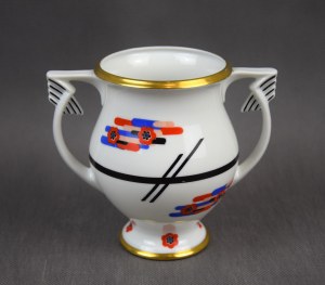 Art Deco vase, Ćmielów, 1930s.