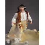 Figura Juhas na hali, proj. F. Kalfas, Ćmielów, 1942-1944;