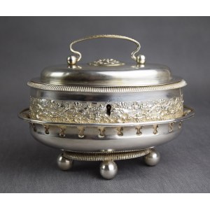 Sugar bowl, Stanislaw Westwalewicz, silver, Free City of Krakow, 1821-1842