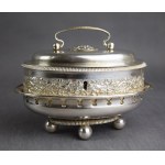 Sugar bowl, Stanislaw Westwalewicz, silver, Free City of Krakow, 1821-1842