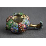 Kovsh, pr. 84 silver, enamel, Russia, early 20th century. (medium)
