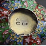 Kovsh, pr. 84 silver, enamel, Russia, early 20th century. (medium)