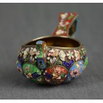 Kovsh, pr. 84 silver, enamel, Russia, early 20th century. (medium)