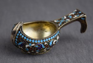 Kovsh, pr. 84 silver, Russia, early 20th century. (small)