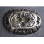 Paterka w stylu barokowym, srebro, Niemcy, kon. XIX w.