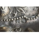 Paterka w stylu barokowym, srebro, Niemcy, kon. XIX w.