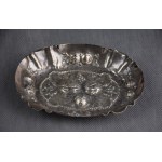 Paterka w stylu barokowym, srebro, Niemcy, kon. XIX w.