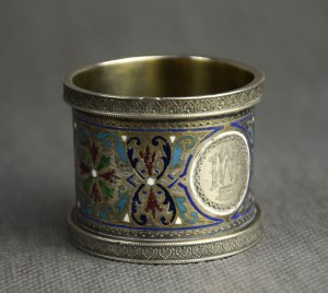 Napkin ring, silver, pr. 84, Russia, St. Petersburg, con. XIX c.
