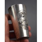 Tasse avec tête de cheval, argent.pr.84 Russie, vers 1900.