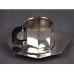 Art Deco cup, sterling silver, Cracow, 1930s.