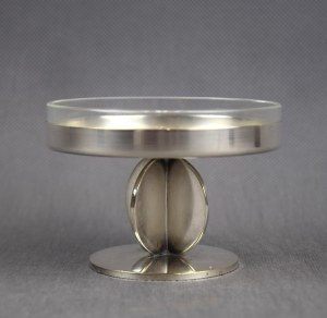 Art Deco lemon platter, designed by Julia Keilowa, Br. Henneberg, 1930s.