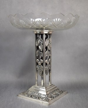 Fruit platter, Br. Henneberg, Warsaw, 1930s.