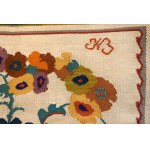 Kazimierz BRZOZOWSKI (1871-1945), Kilim „Kwiaty”, Zakopane, ok. 1910 r.