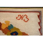 Kazimierz BRZOZOWSKI (1871-1945), Kilim „Kwiaty”, Zakopane, ok. 1910 r.