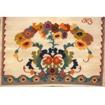 Kazimierz BRZOZOWSKI (1871-1945), Kilim „Kwiaty”, Zakopane, ok. 1910 r.
