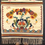 Kazimierz BRZOZOWSKI (1871-1945), Kilim „Kwiaty”, Zakopane, ok. 1910 r.