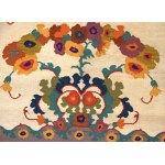 Kazimierz BRZOZOWSKI (1871-1945), Kilim „Kwiaty”, Zakopane, ok. 1910 r.