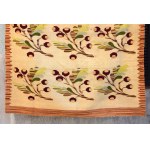Kilim "Chestnuts," Art Deco, Clay, Borderlands, 1930s.