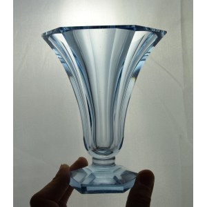 Wazon Art Deco, Huta J. Stolle Niemen, sygnowany, model. 1064;