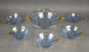 Set of Art Deco salad bowls, J. Stolle 