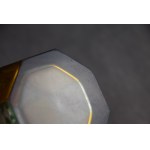Art Deco ružová váza, Česká republika, začiatok 20. storočia.