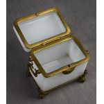 Cukiernica szklana biedermeier, ok. 1850 r.