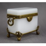 Cukiernica szklana biedermeier, ok. 1850 r.
