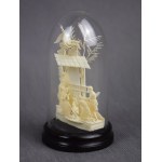 Miniaturowa Szopka Bożonarodzeniowa, kość, XIX w.