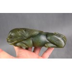 Lion figure, jade, China
