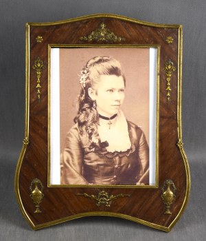 Empire style photo frame, France, con. XIX c.