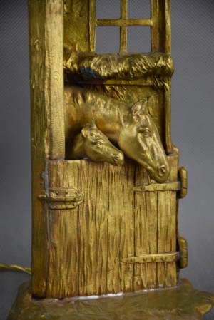 Bronze lamp 