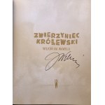 Józef Wilkoń, Zwierzyniec Królewski, Książka sygnowana, 176 str.