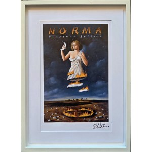 Rafał Olbiński, Proj. ‘Norma, Vincenzo Bellini'
