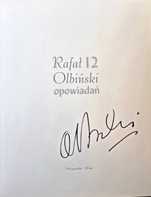 Rafal Olbinski, Album hand-signed '12 Stories' 2007, 136 pp