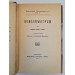 Hugh Cecil Lord - CONSERVATISM. Published.1915