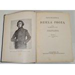 MICKIEWICZ Adam - DZIEŁA PROZĄ Volume I-V in 3 volumes, Nowogródek 1934