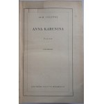 TOLSTOY Lev - ANNA KARENINA Illustrations UNIECHOWSKI Vol. I-II Binding
