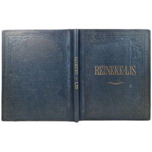 GOETHE Johann Wolfgang - REINEKE LIS z drzeworytami podług Kaulbacha Wyd. 1877