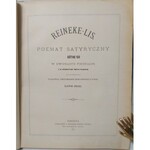 GOETHE Johann Wolfgang - REINEKE LIS z drzeworytami podług Kaulbacha Wyd. 1877