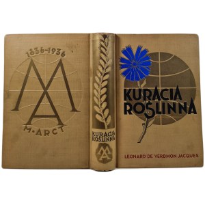 VERDMON - KURACJA ROŚLINNA Wyd.1936 BARWNE TABLICE Piękny Egzemplarz