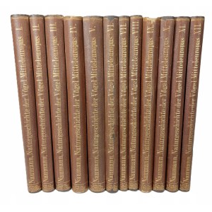 NAUMANN - HISTORIA NATURALNA PTAKÓW / Naturgeschichte der Vögel 449 LITOGRAFII