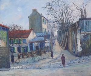 Georges LEDOGARD, France, 19th/20th century, Veduta, pre-1945.