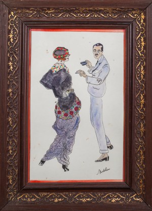 Stefan NORBLIN, Poland, 19th/20th century. (1892 - 1952), Invitations to dance, pre-1939.
