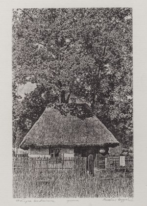 Miroslaw DYGAŁA, Poor Man's Cottage, circa 1970.